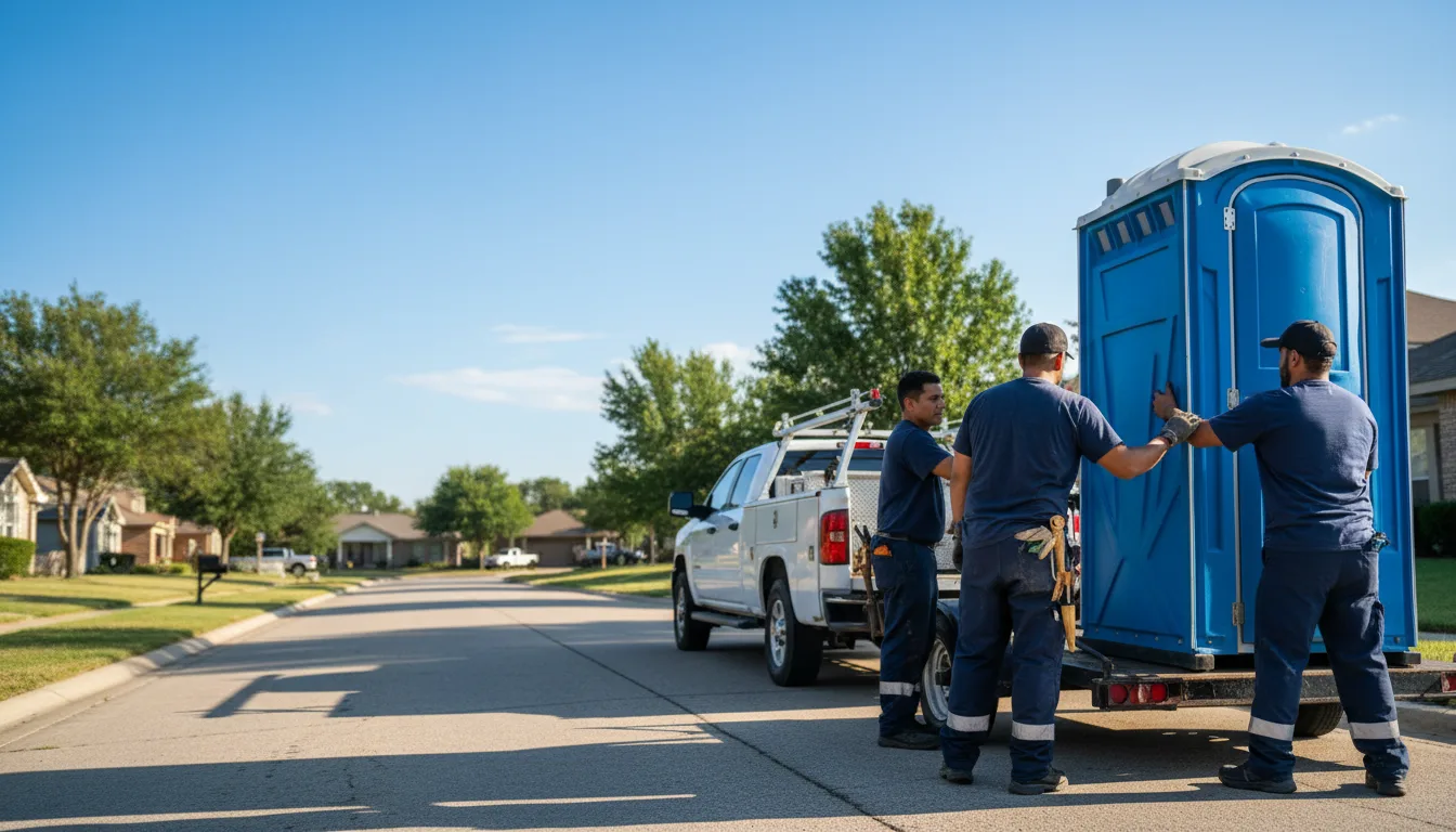 Portable Toilet Rental in Center, TX near me